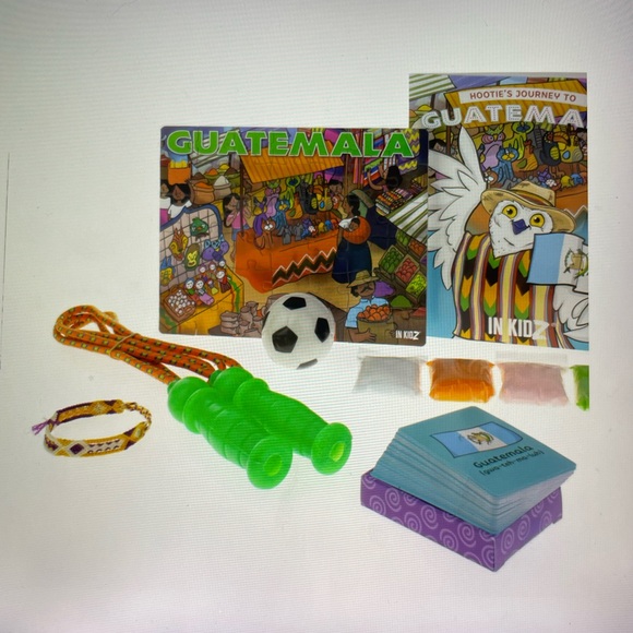 IN KIDZ GUATEMALA KIT For 3+. Games, crafts, activities that explore Guatemala - Picture 14 of 16